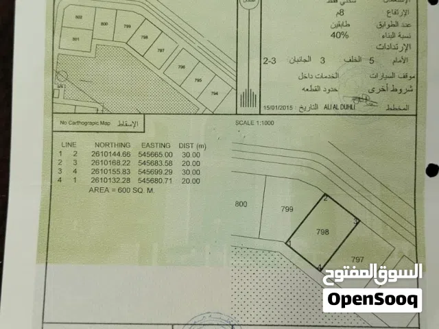 Residential Land for Sale in Al Batinah Rustaq