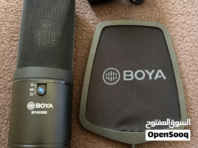 للبيع سيت تسجيل صوتي احترافي كامل -  جديد مايكروفونات.
