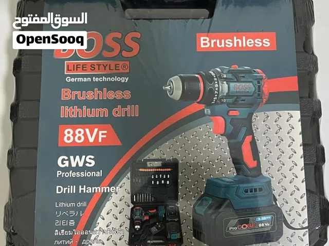 BOSS Professional 88VF Brushless Lithium Drill Hammer – Cordless Power Tool Kit
