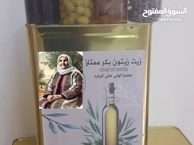 زيت زيتون فلسطيني نابلسي انتاج هذا الموسم2025 عصرة اولى عالبارد 16 ليتر