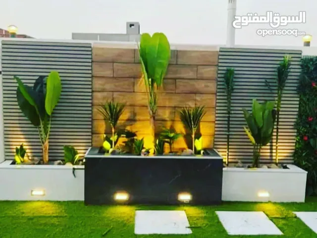 قسط حديقة منزلك على دفعات مريحه اجمل الحدائق مسابح شلالات نوافي اشجار عشب صناعي عشب طبيعي ضمان