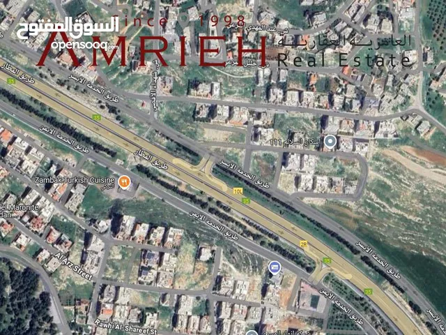 Residential Land for Sale in Amman Airport Road - Manaseer Gs