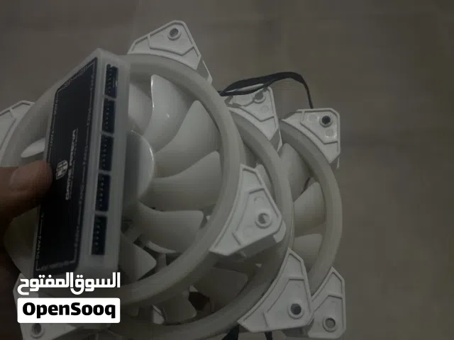 3 مراوح ARGB 6-pin مع Hub  GameArena (خيط باور بتاع الهوب رايح)