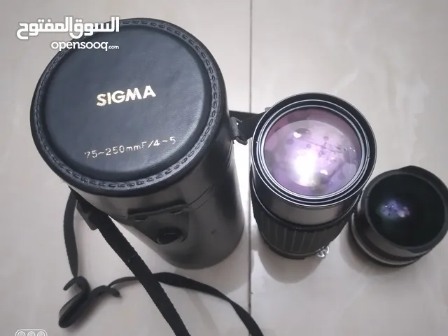 عدسات زووم ياباني وعدسة sigma ياباني