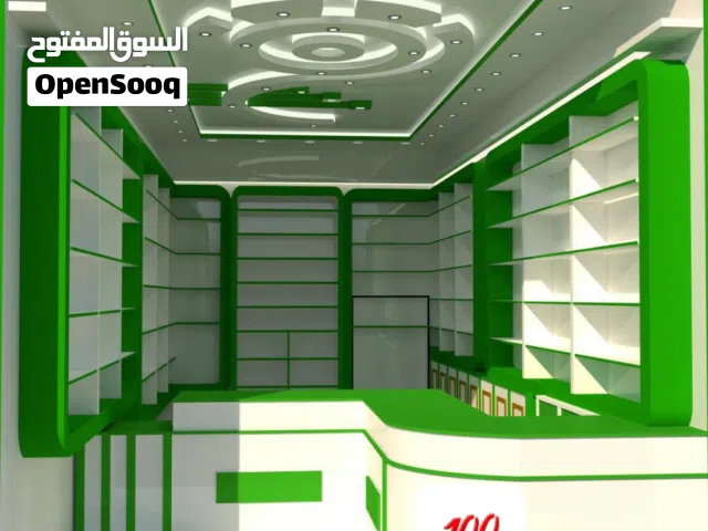 ديكورات صيدليات ومراكز صحية ارقى التصاميم وتنفيذ بأقل التكاليف ابتكاري غير لتنفيذ اعمال الديكور