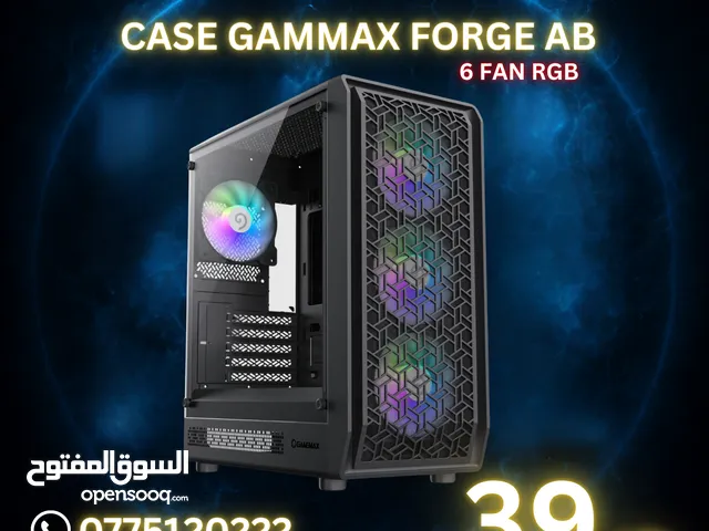 Case Gammax Forge AB – 6 Fans RGB  White Angel – عمّان البيادر
