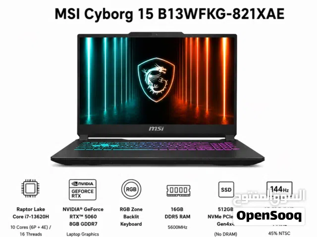 MSI Cyborg 15 B13WFKG-821XAE