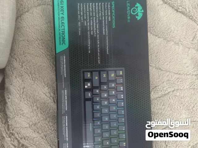 كيبورد imice سويتش احمر جديد بدون سلك تايب سي
