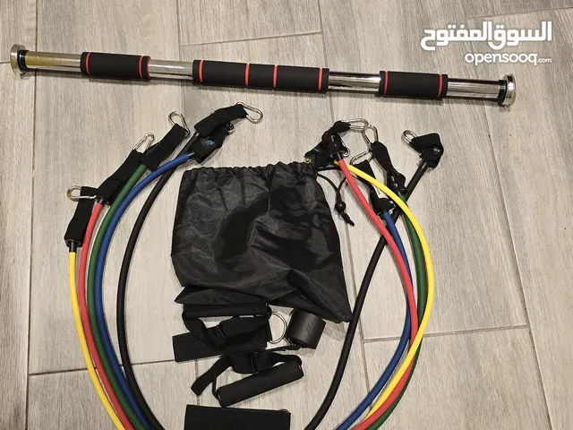عقلة + حبال مقاومة بقوة 22.6kg جديد[سبب البيع التسجيل بالنادي والتسرع بالشراء]