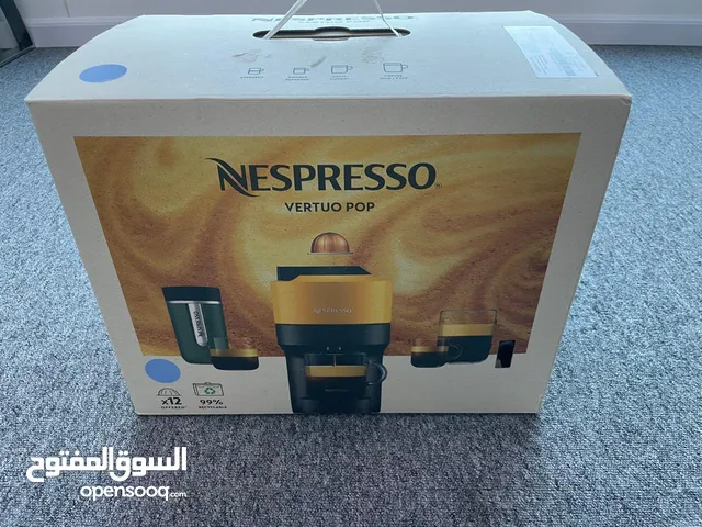 Nespresso Vertuo Pop Pacific yellow brand new Coffee machine opened but not used at all