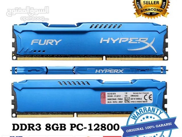 Ram: 8GB ddr3 1600