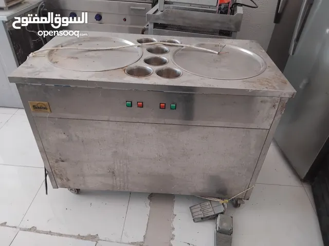 Ice cream machine Roll and fridge for sale ,, مكينة الآيس كريم رول البيع