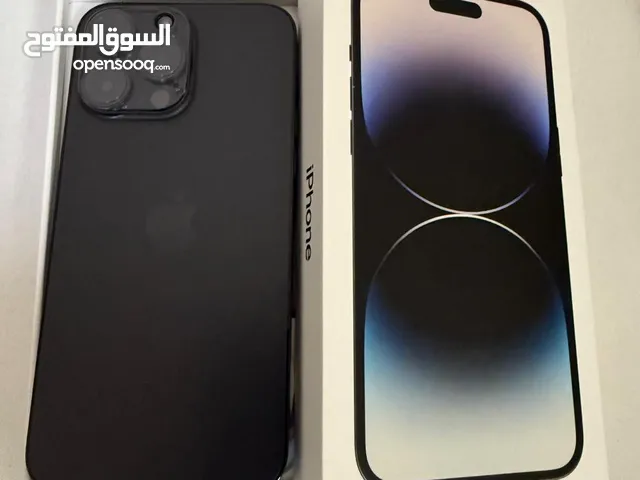 iPhone 14 Pro Max بحالة ممتازة، 256GB أسود، مع كامل ملحقاته – للجاد فقط”