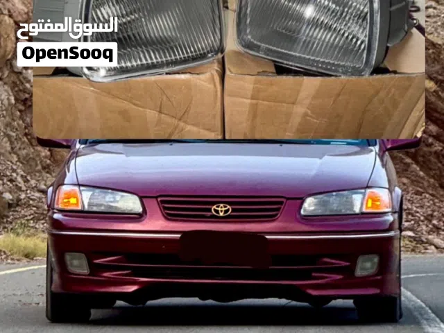 كشافات كامري مطيري مع لمبات جدد من 97 لحد 2001