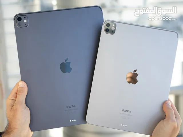 ايباد ابل برو m4 اخر موديل مع ايباد رد مجك اخر موديلات ipad pro 2024 m4