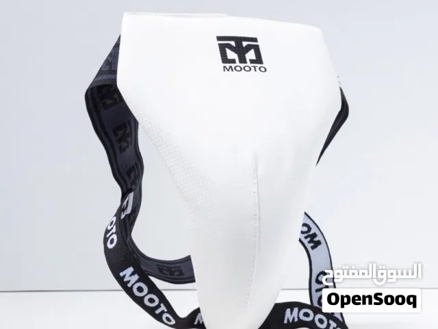 هذا واقي حماية للمنطقة الحساسة (Groin Guard / Cup Protector) من علامة Mooto، يُستخدم لرياضات القتال