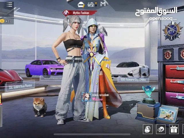 PUBG Account and corrector for saleX suit upgraded weapons upgraded mithics suits