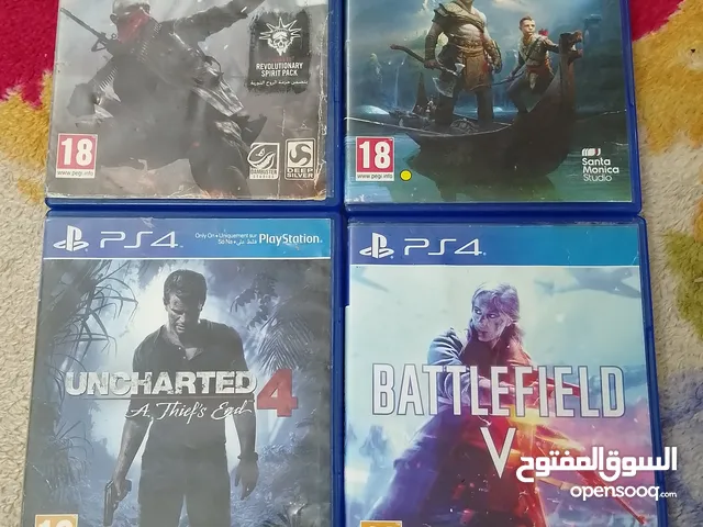 اقراص ps4 مستعمل نظيف