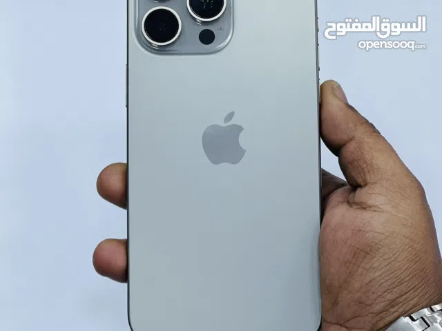 Iphone 15 pro max 256 gb silver titanium