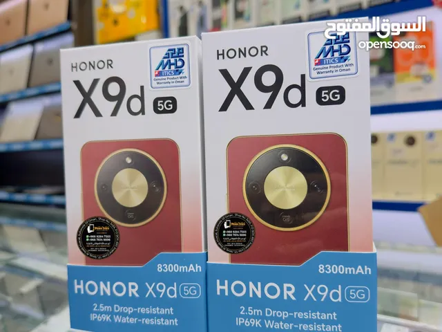 New honor x9d 256/12 GB official warranty Offer price 129 omr