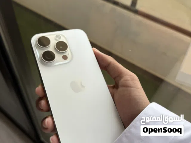iPhone 15 Pro 512GB White  All Original  Face ID  89% Battery
