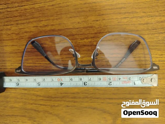 إطار نظاره طبيه وشمسيه رجالي ب لونين جديدة وحجم جيد