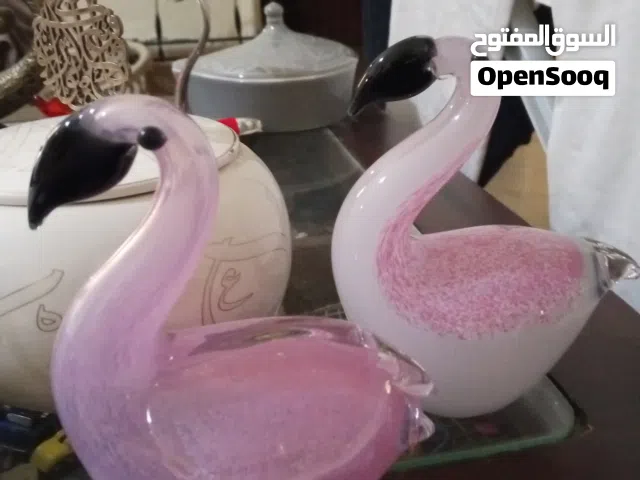 زجاج مورانوا . شكل فلامنجو.