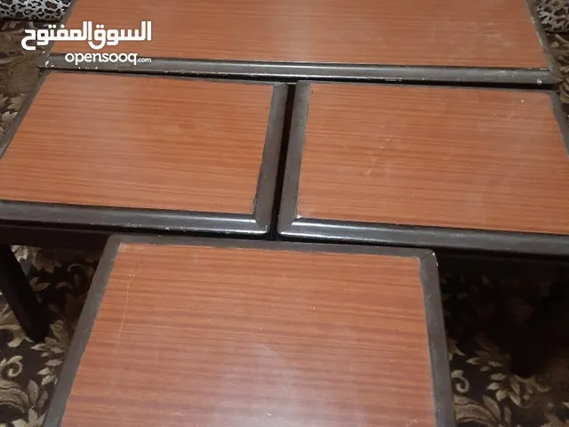 طاولات خشب زان نظيف