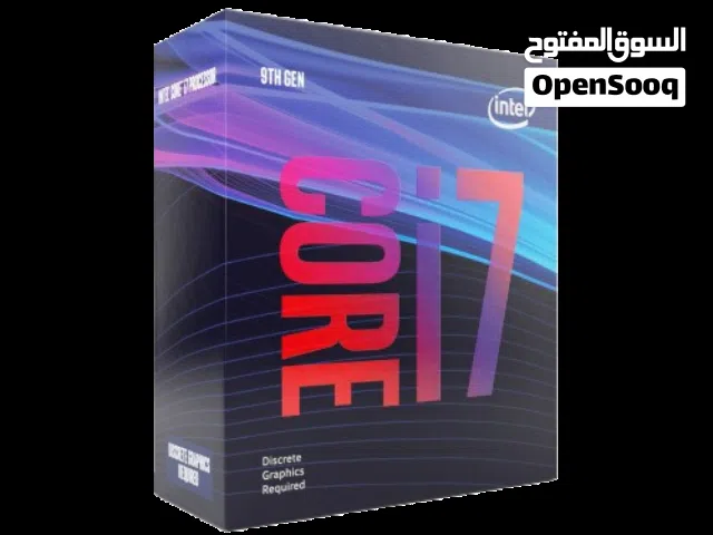 معالج  i7-9700F أداء قوي للألعاب والتصميم