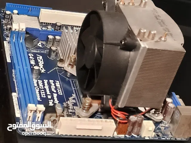 Motherboard ASRock G41M-VS3 + معالج Pentium CPU