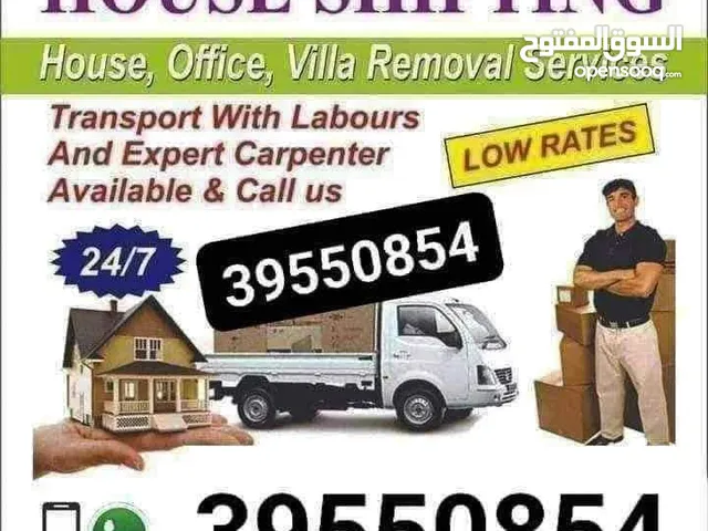 House movers packers and transport and professional carpenter available