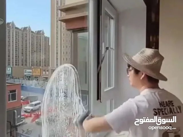 ماسح زجاج نوافذ العمارات (مغناطيسي مزدوج)