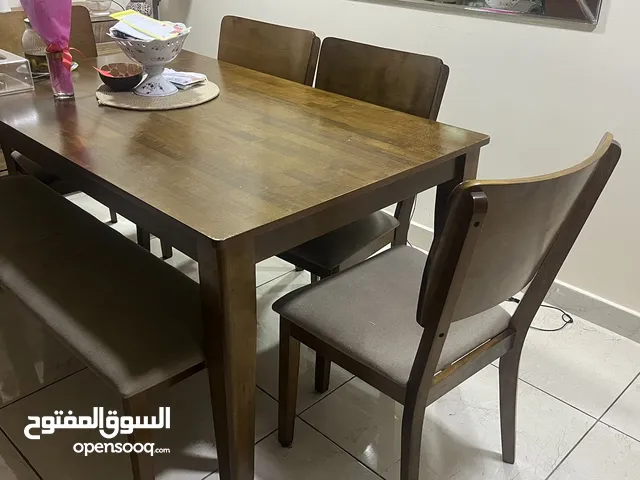 سفره طعام مع 6 كراسي بسعر 500