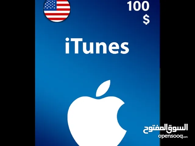 كروت ايتونز 100$