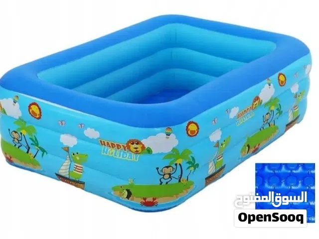 برك سباحة بثلاث احجام وأقل سعر من السوق