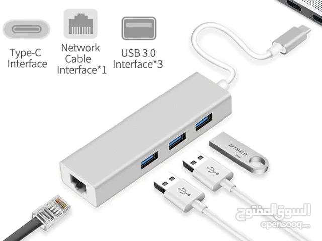 Convertor CB-USB3-LAN-HUB From USB 3.0 To Ethernet Gigabit & Hub 3 Port