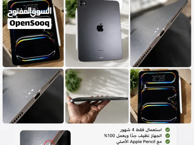 Apple iPad Pro M4 11-inch (2024) 256GB Wi-Fi Space Black + Apple Pencil Pro Original  OLED  M4 Chi