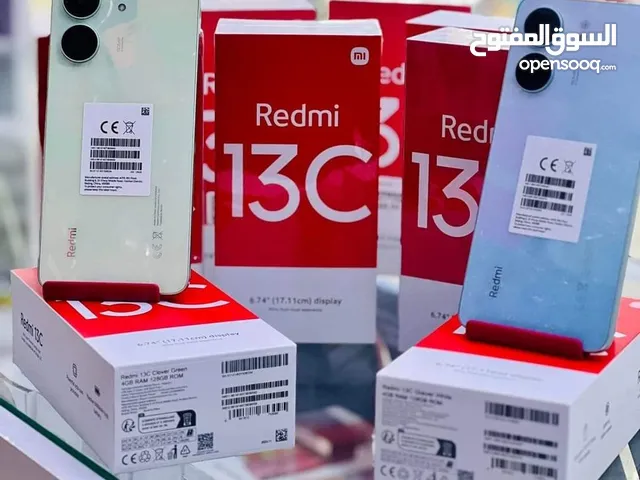 جهاز جديد بالكرتونة شاومي 13C رام 16جيجا 128 مكفول سنة متوفر توصيل