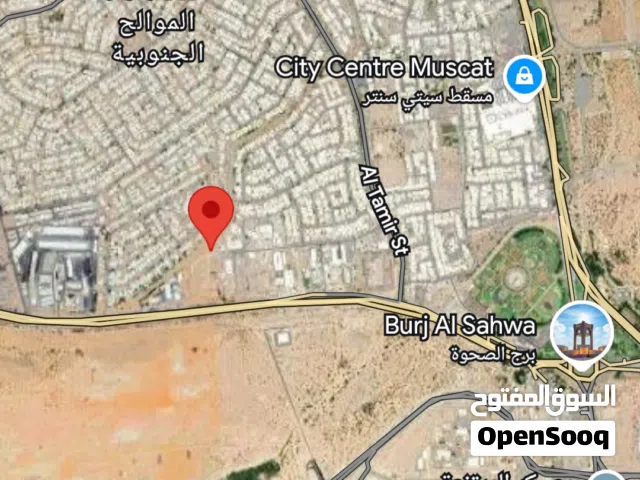 أرض للبيع بمساحة كبيرة سكني تجاري خرائط مجهزة بالكامل خلف امواج