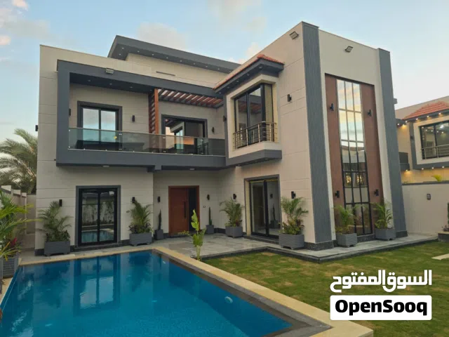 فيلا مودرن للبيع في كينج مريوط الإسكندرية داخل مجمع فيلات متميز الفيلا 500م مسجلة نهائ
