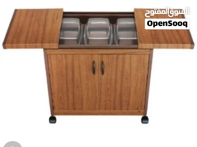 عربة تسخين وتقديم الطعام
