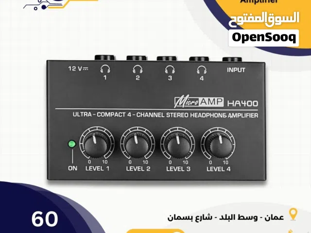 Behringer HeadPhone Amplifier HA400 موزع سماعات هيدفون