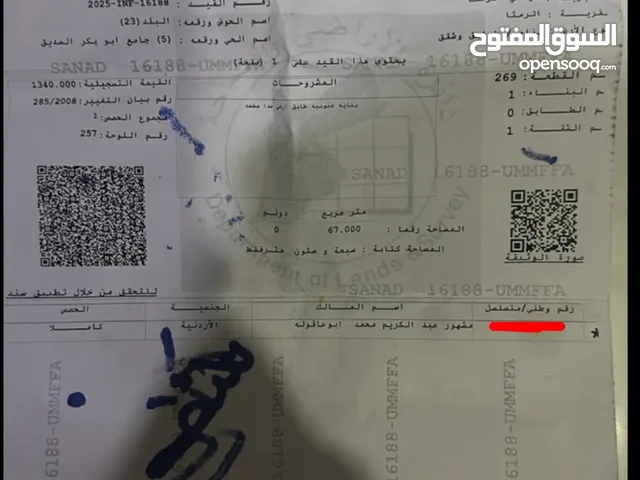مخازن للبيع عدد 2 الموقع الرمثا - خط الشام - فوق محلات ابو راشد