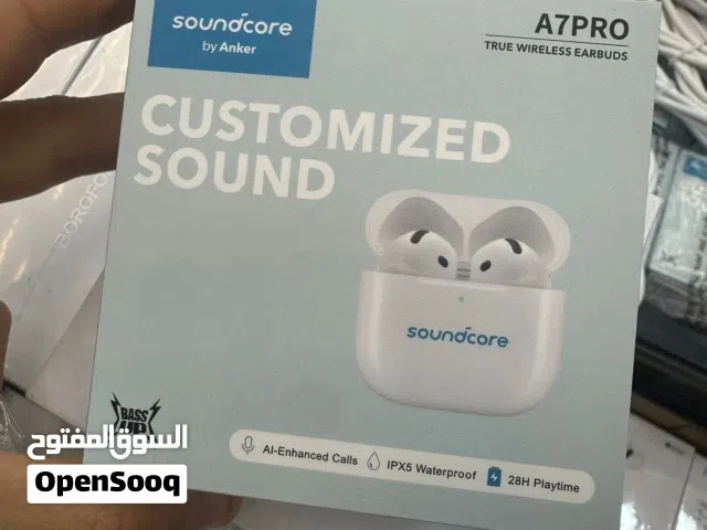 سماعة انكر A7PRO صوت مخصص (Customized Sound) تحسين المكالمات بالذكاء الاصطناعي (AI-Enhanced C