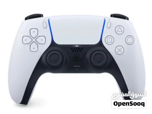 2 Genuine Sony Dualsense PS5 Controllers white color excellent condition