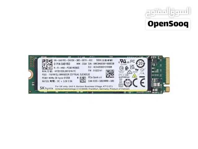 Ssd 512 nvme m.2