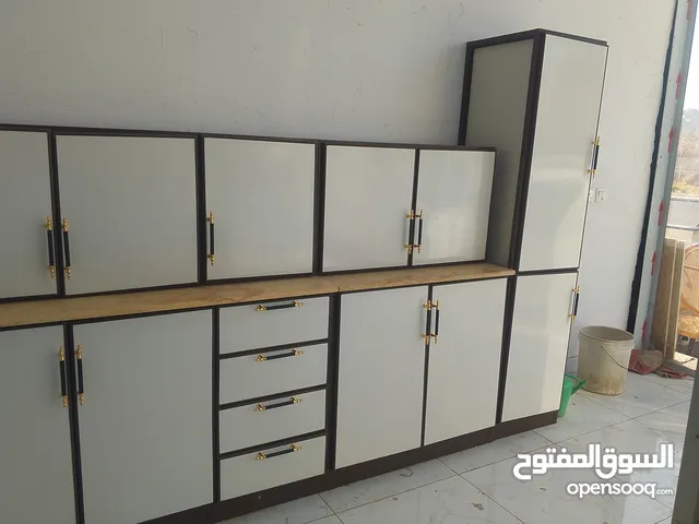 دولاب مطبخ مجدد نضيف مقاس 6متر حرف ال
