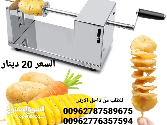 الة بطاطا طريقة عمل البطاطس اللولبية شرائح البطاطس الحلزونية الخضار طريقة عمل البطاطس اللولبية