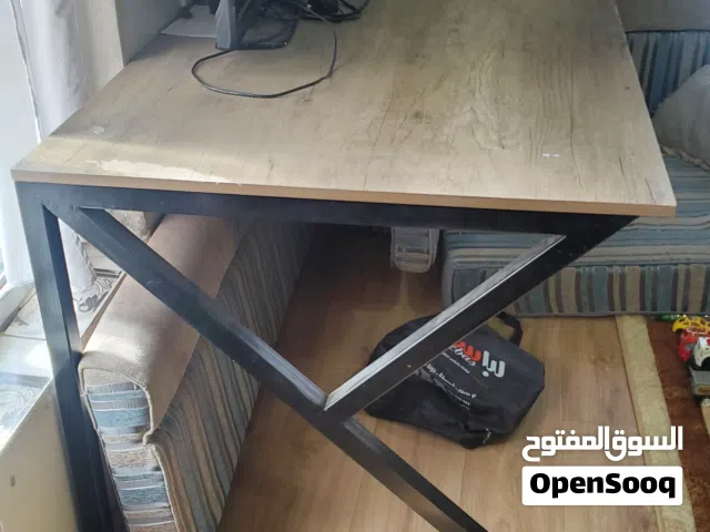 طاوله ابلاكش 2 متر خشب ابلاكاش ملبس + كرسي مكتبي