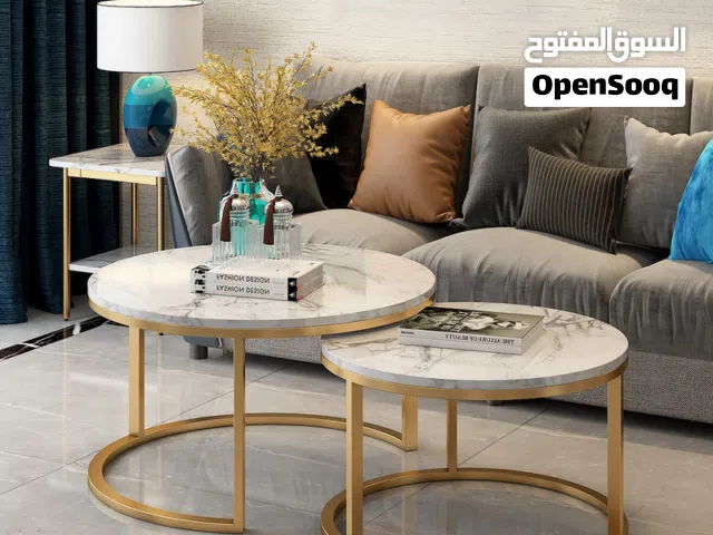 Marble Vibes for Your Dubai Living Room  Nesting Coffee Table Set